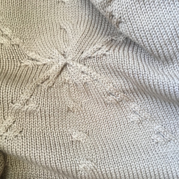 Bebe Taos Taupe Amalia Textured Turtleneck Sweater - Picture 6 of 8